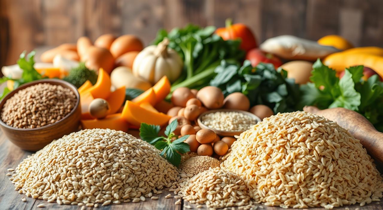 alimentos com carboidratos para aumentar músculos