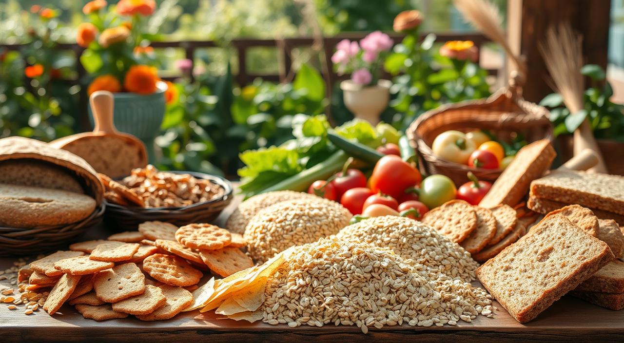 alimentos ricos em carboidratos integrais