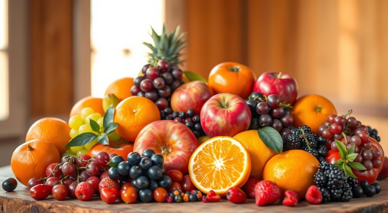 frutas na dieta