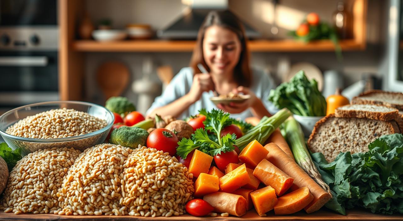 inclusão de carboidratos complexos na dieta