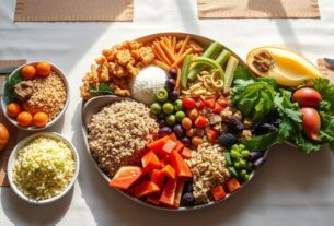 alimentação balanceada com carboidratos