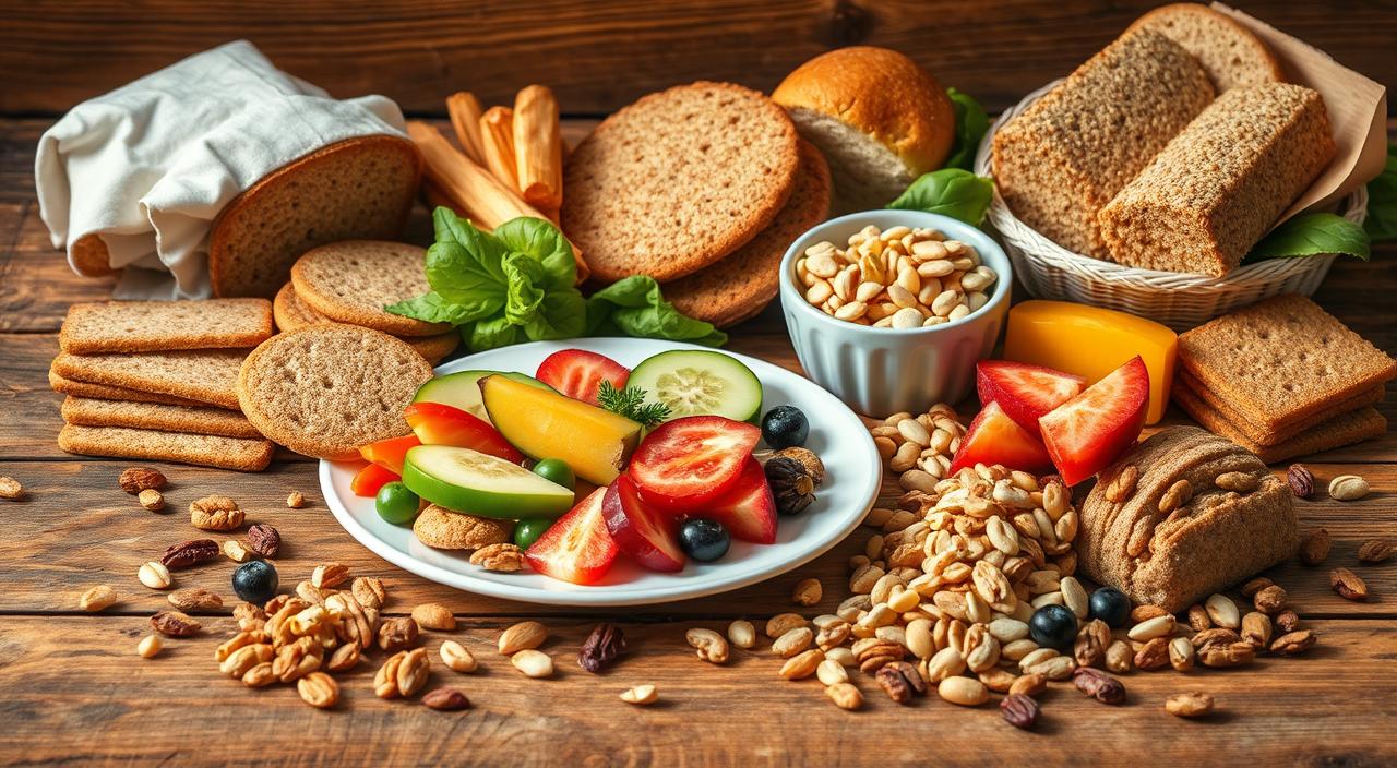 lanches rápidos com carboidratos bons