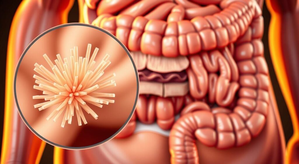 Absorção de nutrientes no intestino delgado