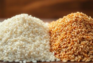 arroz branco vs arroz integral