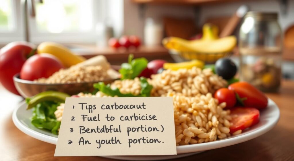 dicas sobre horário para consumo de carboidratos