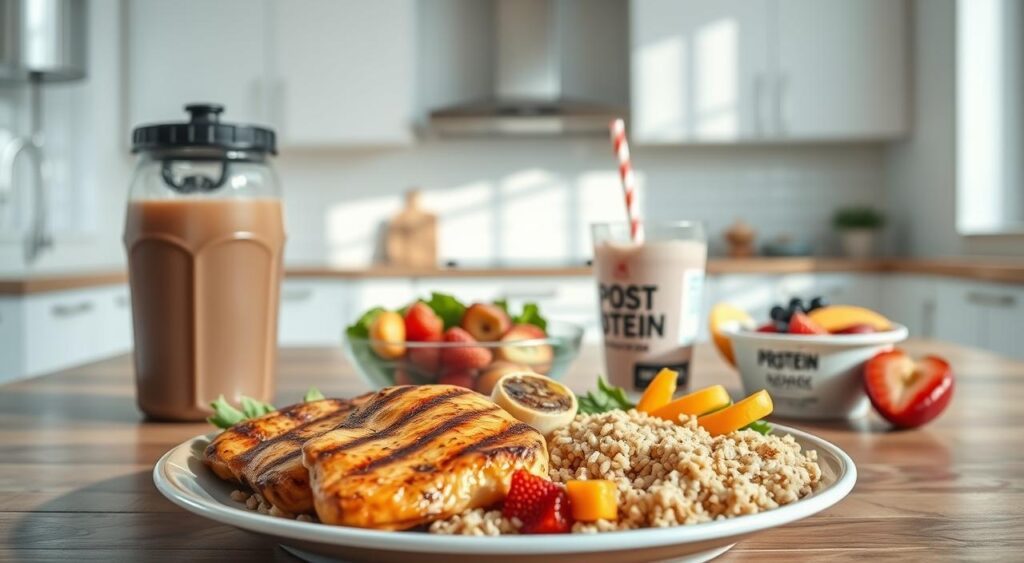 o que comer após malhar