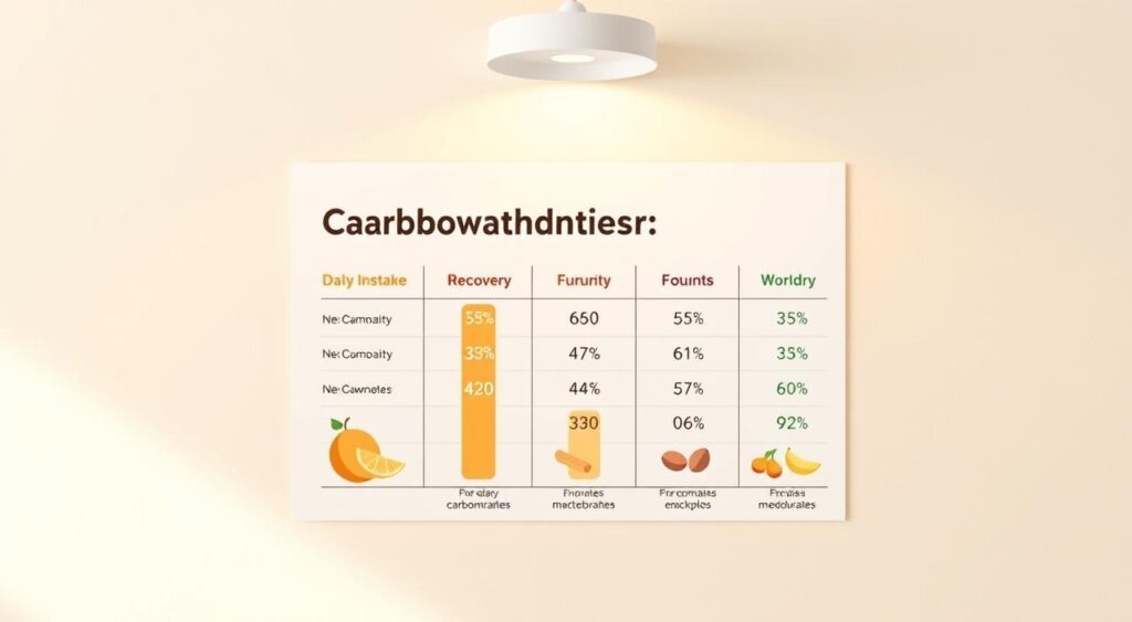 quantidade recomendada de carboidratos na dieta