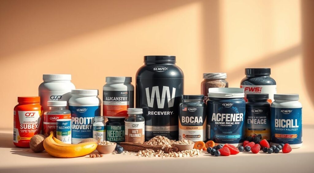 suplementos para recuperação pós-treino